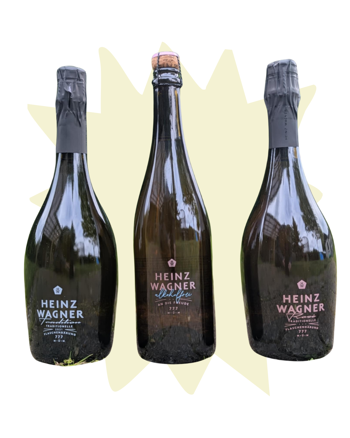 Tradition Brut, Rosé Brut og alkoholfri vin Heinz Wagner